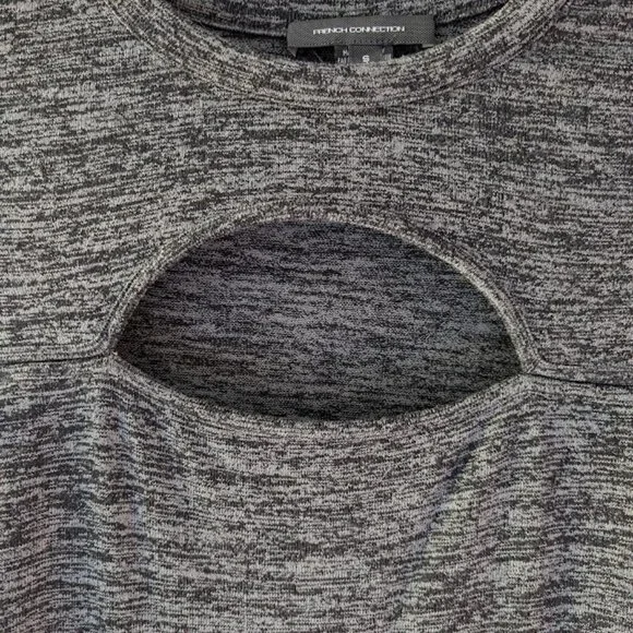 French Connection Womens Cut Out Mid Calf Sweaterdress Size S - Picture 4 of 8